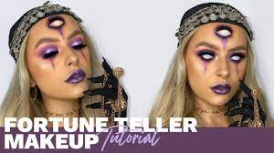 fortune teller halloween makeup