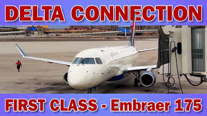 delta connection first cl embraer