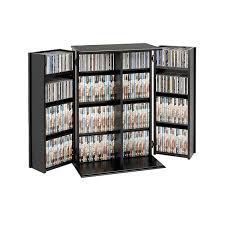 Locking Media Storage Cabinet With