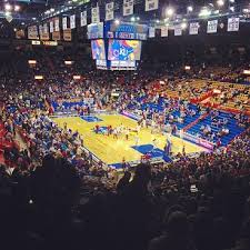 allen fieldhouse seating chart row