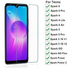 1pc tempered glass for tecno spark