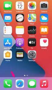 customizing the home screen dock on the