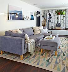 7 flawless ways to style a gray sofa