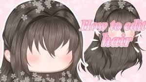 But only for gacha life female ocs. How To Edit Shade Hair Gacha Club Youtube