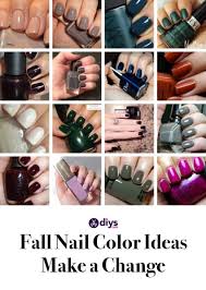 Beautiful nail designs, flower nail design, pretty nails. 25 Best Fall Nail Colors Ideas And Prep For The Season