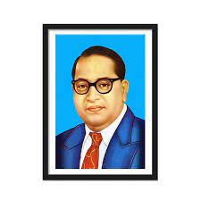 dr bhim rao ambedkar photo with frame