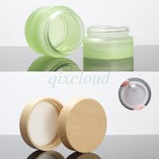 50g frosted gl cosmetics jars gel