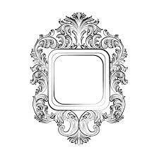 baroque frame images free on