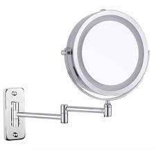 Wall Mounted Makeup Mirror 10x Double