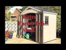 Keter Factor 8x6 Outdoor Garden Storage