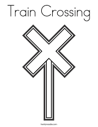 We hope you find something you really like! Train Crossing Coloring Page Twisty Noodle