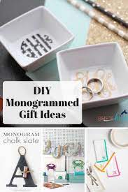 12 cly homemade monogrammed gifts