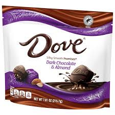 dove dark chocolate almond