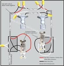 Newly installed white light switch. Hy 4864 House Light Switch Wiring Colors Wiring Diagram