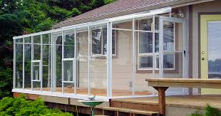 Single Glass Patio Enclosures Clear