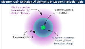 Electron Gain Enthalpy Of Elements Modern Periodic Table