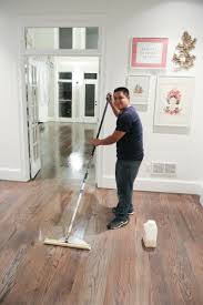 how we refinished our hardwood floors