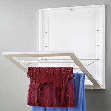 Alibaba.com offers 1,547 wall hanging clothes drying rack products. Wall Mounted White Wooden Drying Rack The Container Store