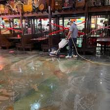 commercial tile floor cleaning