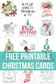 This is a standard size card that you fold in half and can print on any color of plain cardstock you like. 122 Free Printable Christmas Cards For 2021