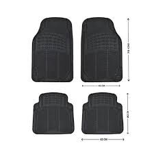 rubber car mats universal fit tradewest