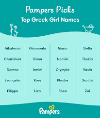 greek names and their meanings