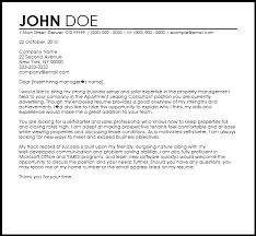 Free Apartment Leasing Consultant Cover Letter Templates Cover
