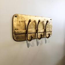 Brass Wall Hooks Entryway Hook Rack