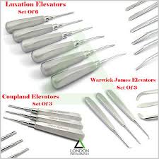 Tooth Extraction Root Elevators Oral Surgery Luxating Dental Surgical Instrument Ebay