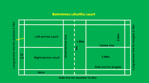 badminton court merement physical