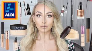 aldi makeup vs highend dupes side by