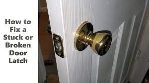 fix or replace a broken door latch