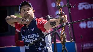 The inner colour, the gold, scores ten or nine points. Brady Ellison Casey Kaufhold Win U S Olympic Archery Trials