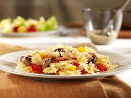 Barilla Mini Farfalle With Sausage Peppers Pecorino Cheese Barilla gambar png