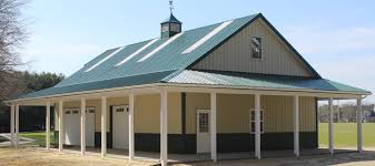Pole barns can be built in two different ways. Pole Buildings A Smart Investment In Virginia Garage Barn Kits