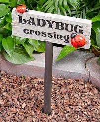 Ladybug Or Bee Garden Decor The