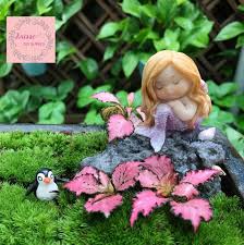 Rock Fairy Garden Mermaid