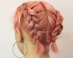 Start braiding and when you've finished you can twist each one in a small bun. 25 Stunning French Braid Hairstyles For 2021