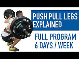 best push pull legs split for beginners