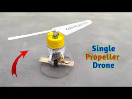 how to make single propeller drone