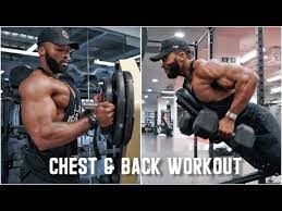 the perfect chest and back workout for