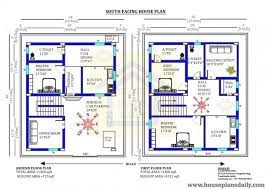 34x40 South Facing House Plan With