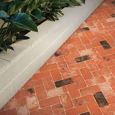 Tumbled Clay Pavers Clay Pavers Patio