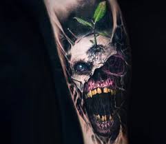 zombie tattoo by vainius anomaly