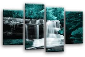 Large Waterfall Canvas Print Wall Art