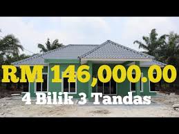 2992 kaki persegi harga rumah: Bina Rumah Dengan Bajet Rm 146k Bina Atas Tanah Sendiri Youtube