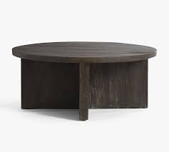 Round Reclaimed Wood Coffee Table