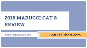2018 Marucci Cat 8 Review Bat Size Chart