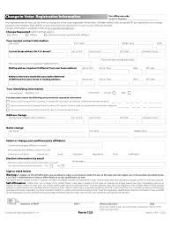 Voter Id Address Change Form 2 Free Templates In Pdf Word