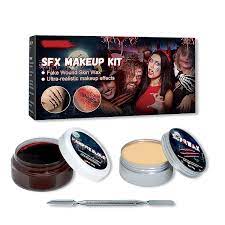 sfx makeup kit scars wax halloween